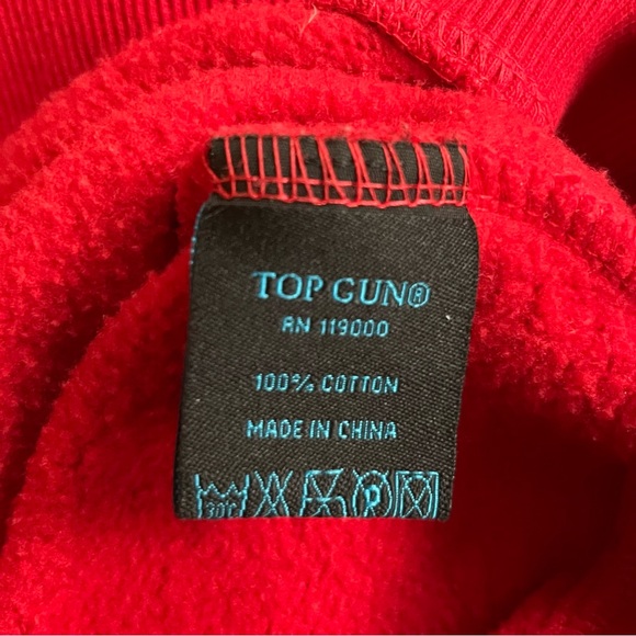 Top Gun Tomcat Patch Pullover Hoodie Graphic Sweatshirt Cotton XL Unisex - Picture 15 of 16